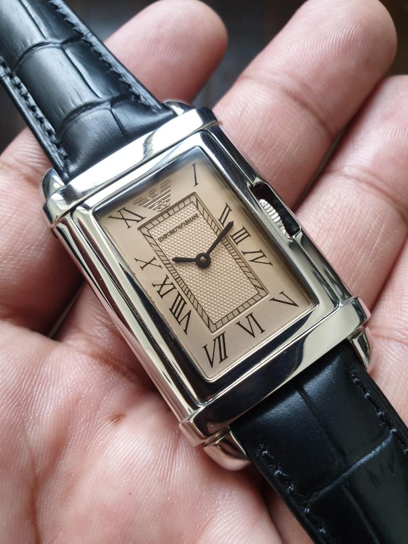 Emporio armani hotsell tank watch