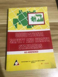 Engineering Books - OCCUPATIONAL SAFETY AND HEALTH STANDARDS