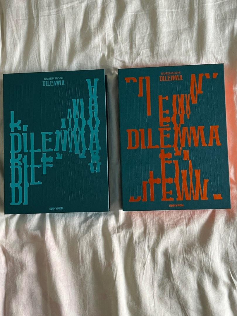 Enhypen Dimension Answer ENHYPEN DIMENSION : Album Dilemma (Scylla Ver.) - Inclusions Complètes Pre-order Voordeel Inclusief