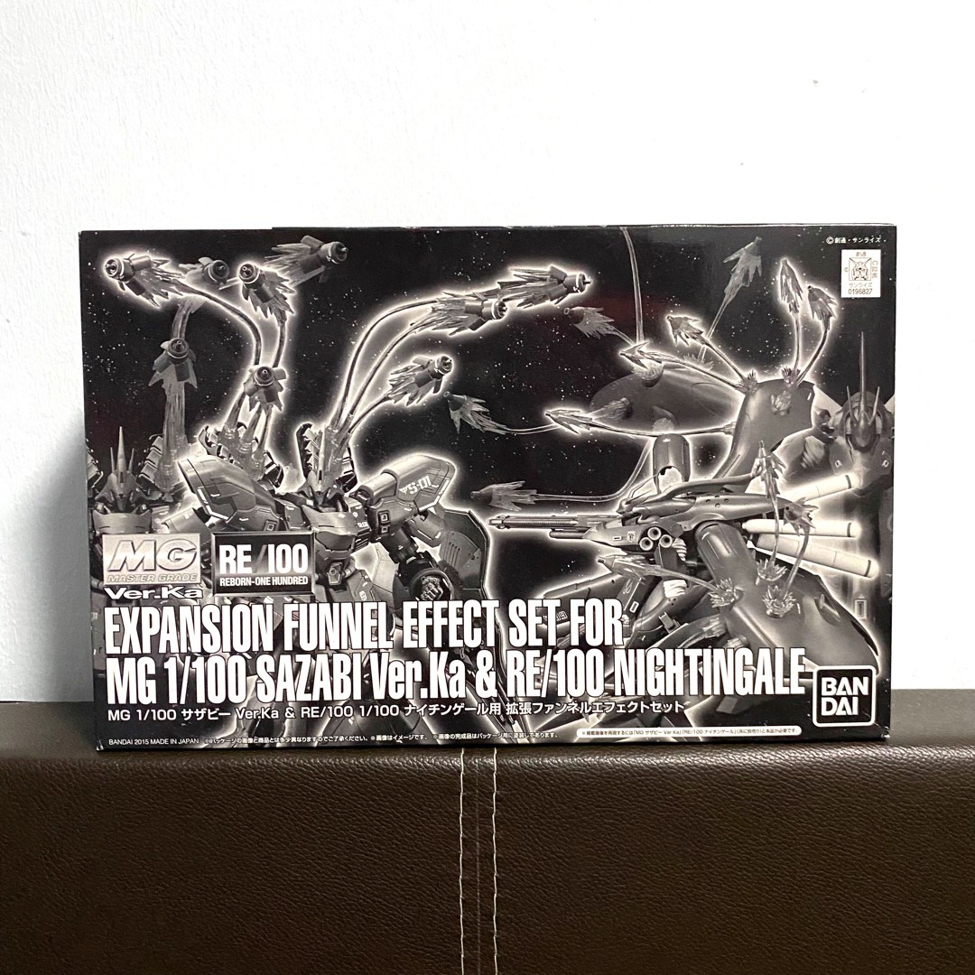 EXPANSION FUNNEL EFFECT SET FOR MG 1/100 SAZABI Ver.Ka & RE/100