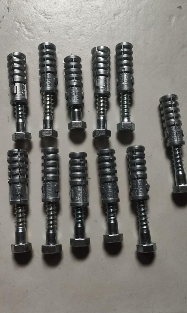 expansion shield and bolt Japan brand new size 3/8 x 60mm long set