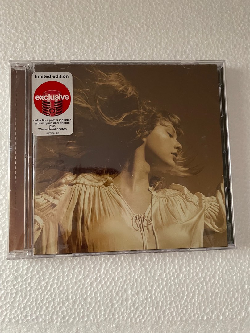Fearless Target CD by Taylor Swift, Hobbies & Toys, Music & Media, CDs ...