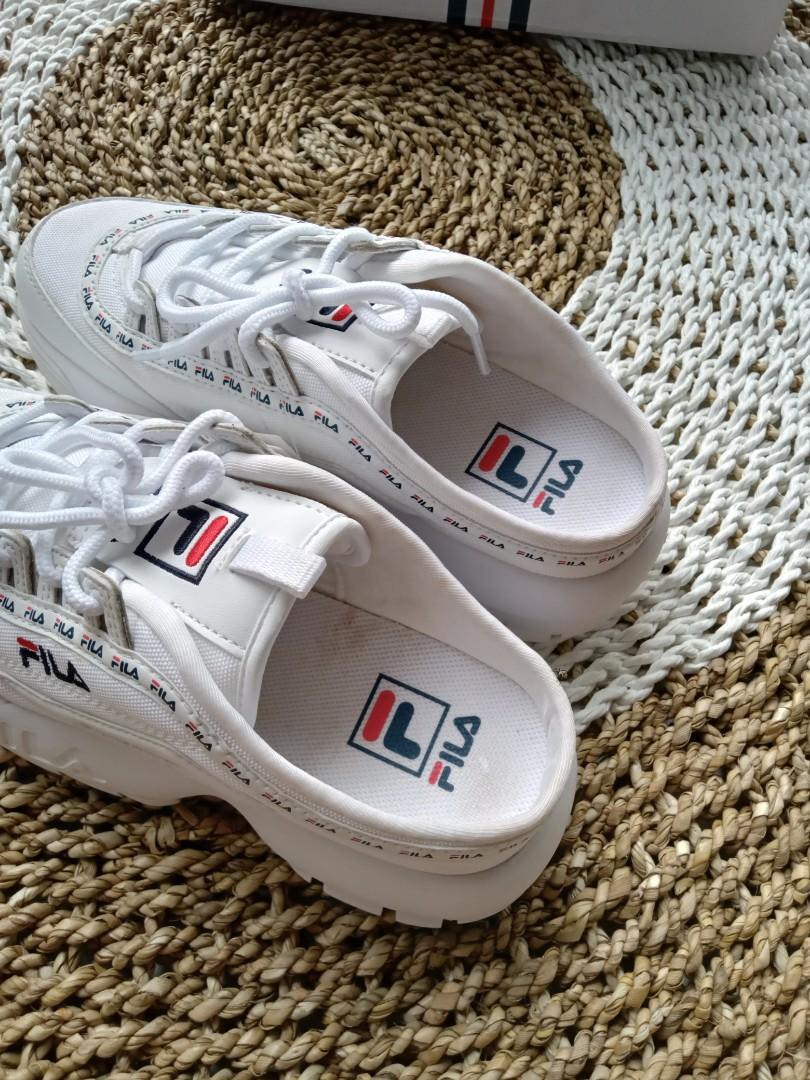 Fila mule shoes store