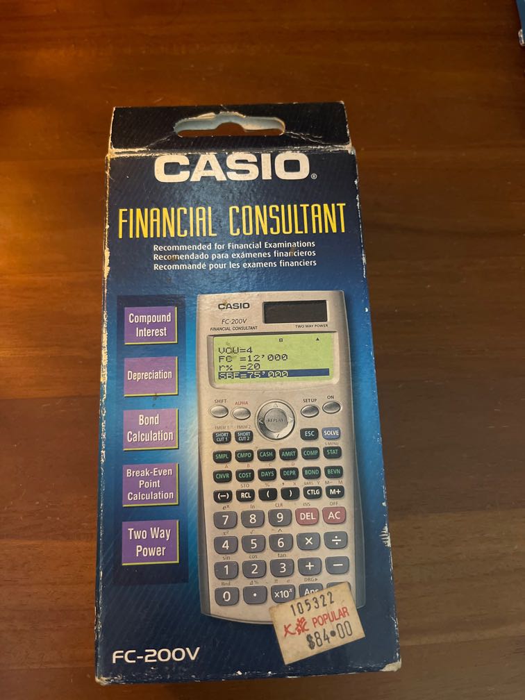 Financial Calculator, Hobbies & Toys, Stationery & Craft, Stationery