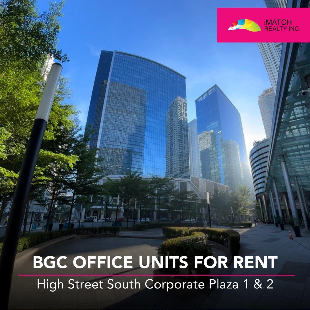 For Rent Office Units in BGC High Street South Plaza 2, Property, Rentals, Commercial on Carousell