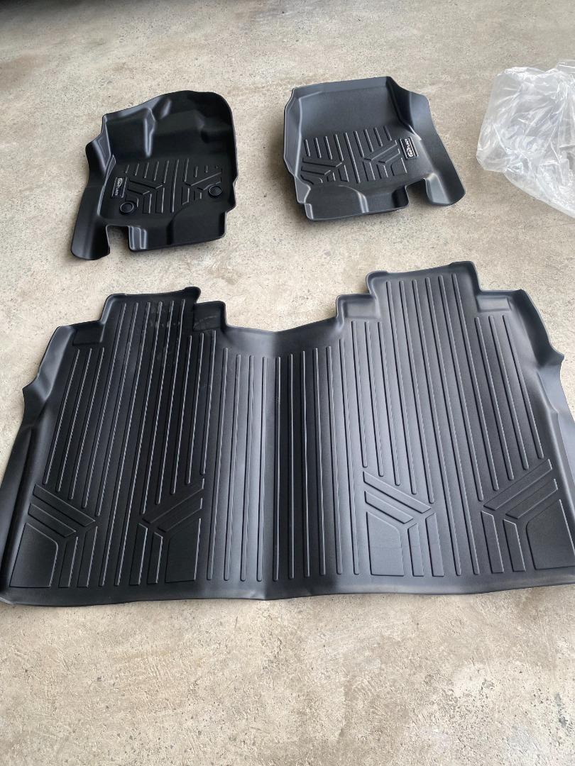 Ford F-150 Deep Dish Floor Mats (Category: Upholstery, Seatcovers and Other Interior Parts and Accessories) located in Bocaue. Submitted by mttw000 (Listing ID 1184677449, Image 1). Description: Floor Mats for 2015-2022 Ford F-150 Smart Liner/Maxliner Brand Imported from US.