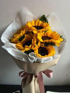 Fresh Sunflower Bouquet