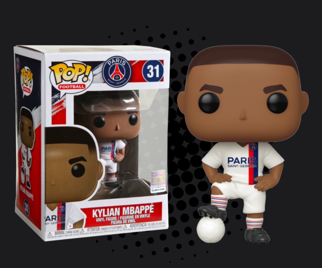 Figurine Funko pop Kylian Mbappé 31 ( Paris Saint-Germain PSG ) - Funko Pop