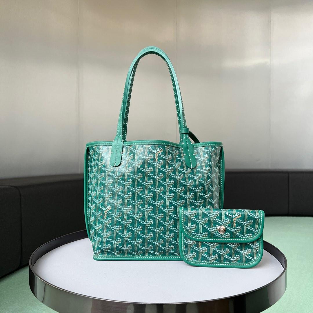 Goyard Green St Louis PM Bag, Luxury, Bags & Wallets on Carousell