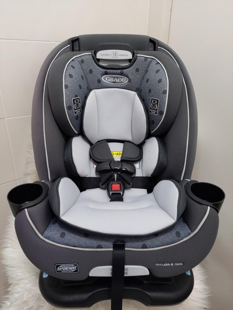 Graco recline n store ride safety rating