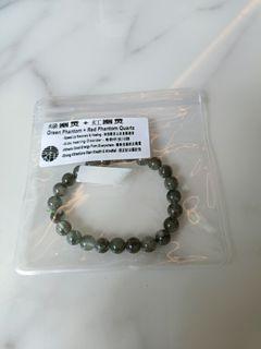 Green quartz crystal bracelet