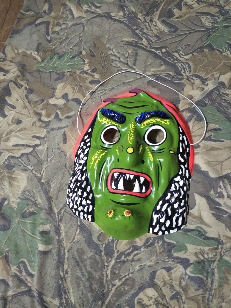 Vintage Halloween Witch Mask