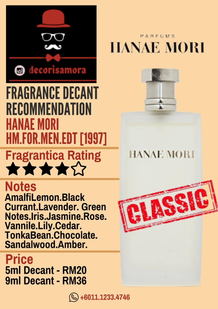 Hanae mori 2024 hm edt