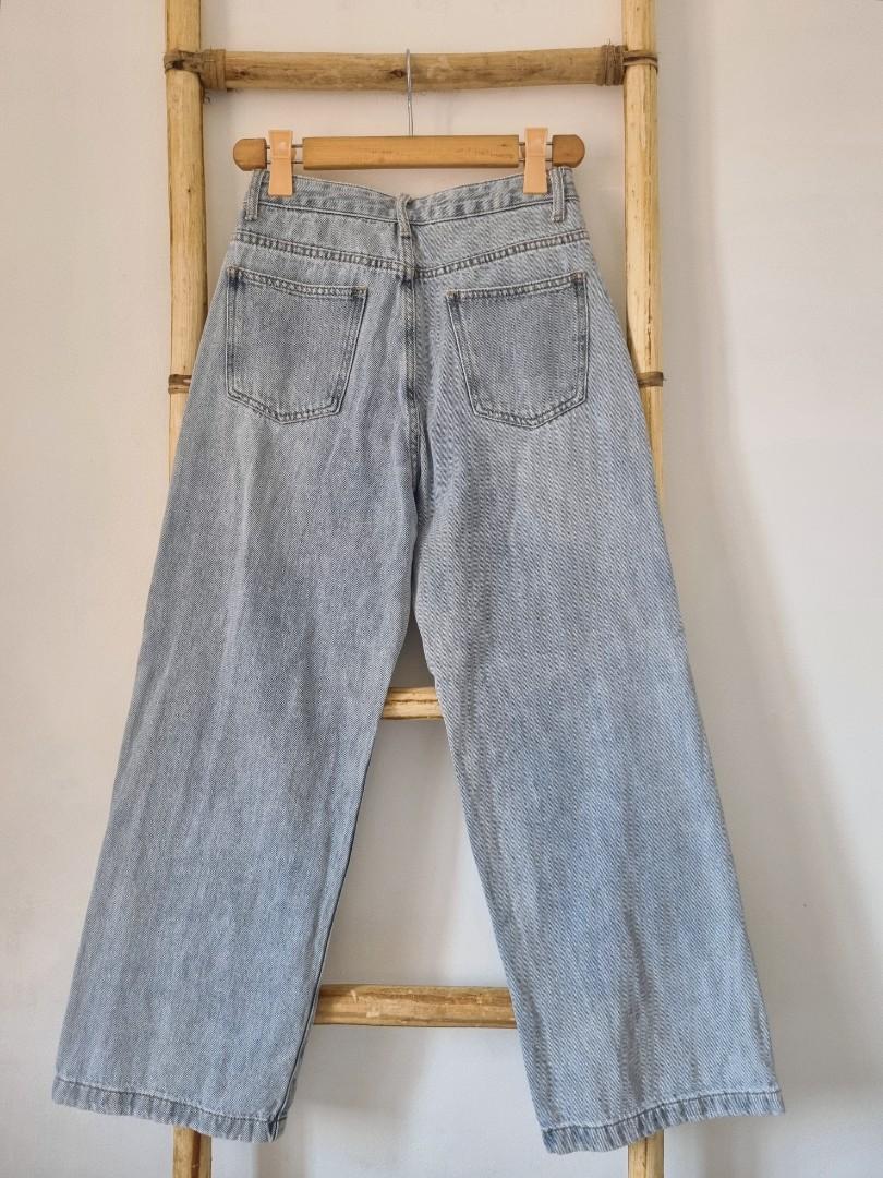 Handpainted Bears Denim Pants, Women's Fashion, Bottoms, Jeans on Carousell