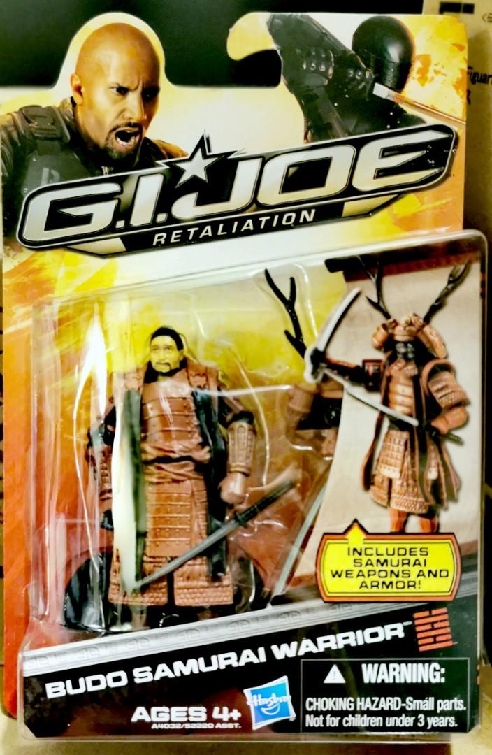 Joe Retaliation Budo Samurai Warrior 3.75" Action Figure 