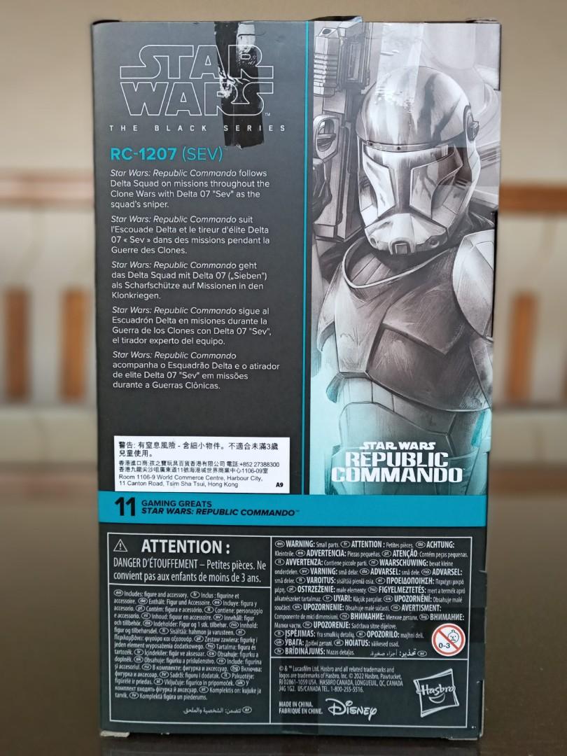 Hasbro Star Wars The Black Series Republic Commando Sev (Category: Figurines & Statues) located in Cebu City. Submitted by diyeszon (Listing ID 1184572178, Image 3). Description: MISB Hasbro 6" Star Wars The Black Series Republic Commando RC-1207 (Sev) unopened unused undamaged item what you see in the picture is the actual item shipped thru Lbc shipping fee c/o buyer message me if interested thank you for viewing check out my other Star Wars Lis