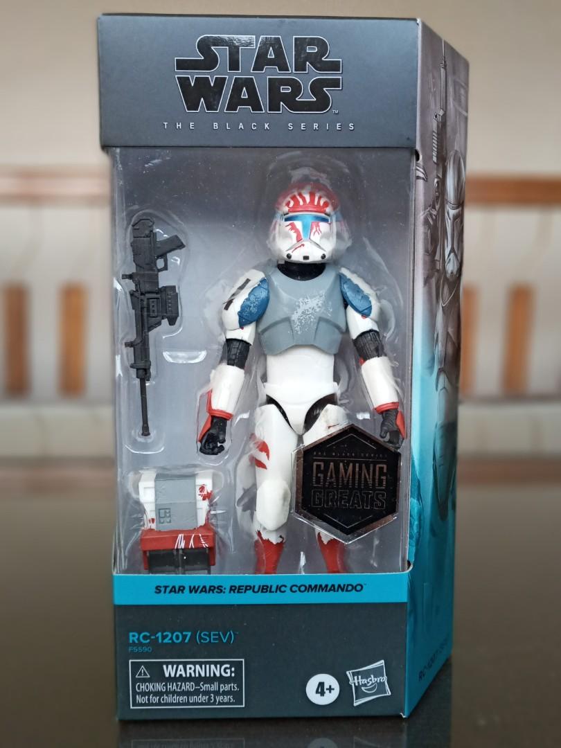Hasbro Star Wars The Black Series Republic Commando Sev (Category: Figurines & Statues) located in Cebu City. Submitted by diyeszon (Listing ID 1184572178, Image 2). Description: MISB Hasbro 6" Star Wars The Black Series Republic Commando RC-1207 (Sev) unopened unused undamaged item what you see in the picture is the actual item shipped thru Lbc shipping fee c/o buyer message me if interested thank you for viewing check out my other Star Wars Lis