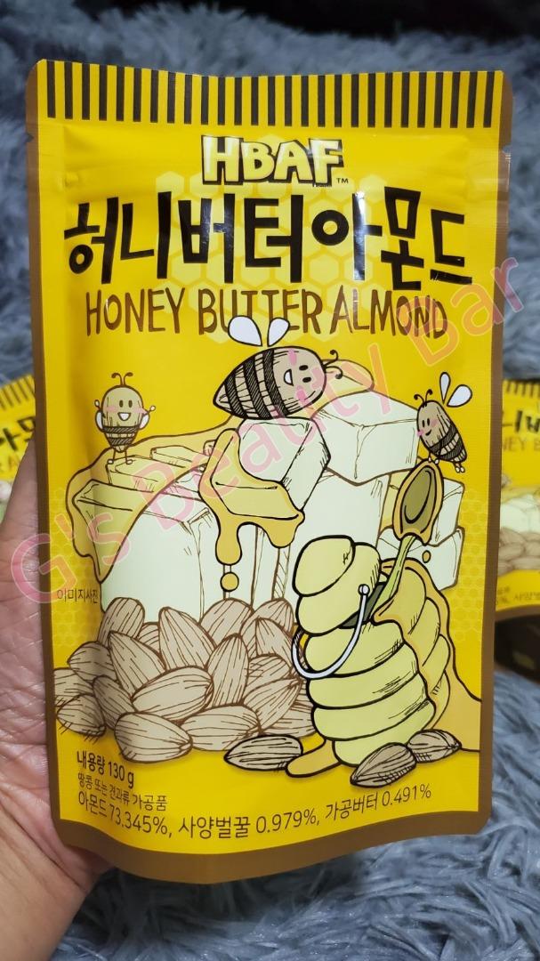HBAF Honey Butter Almond Authentic Korean Snacks, Food & Drinks