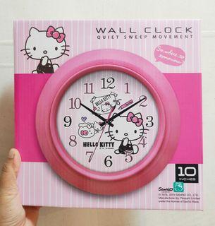 Hello Kitty Wall Clock 10" Sanrio