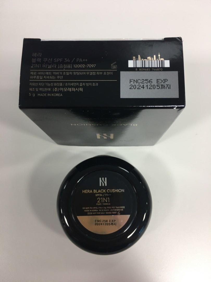 Hera Black Cushion Foundation 5g, Beauty & Personal Care, Face, Makeup