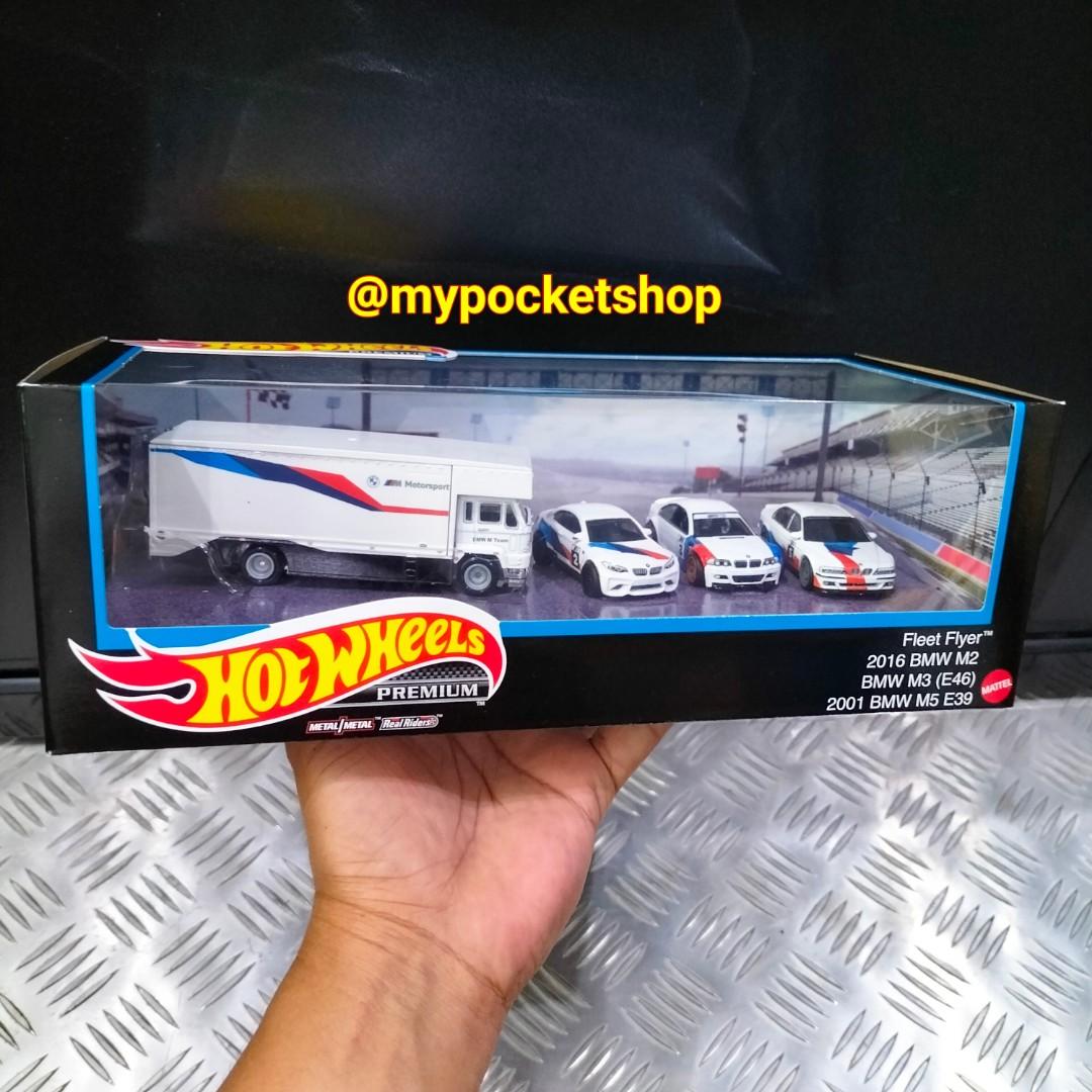 Hot wheels fleet flyer hot sale bmw