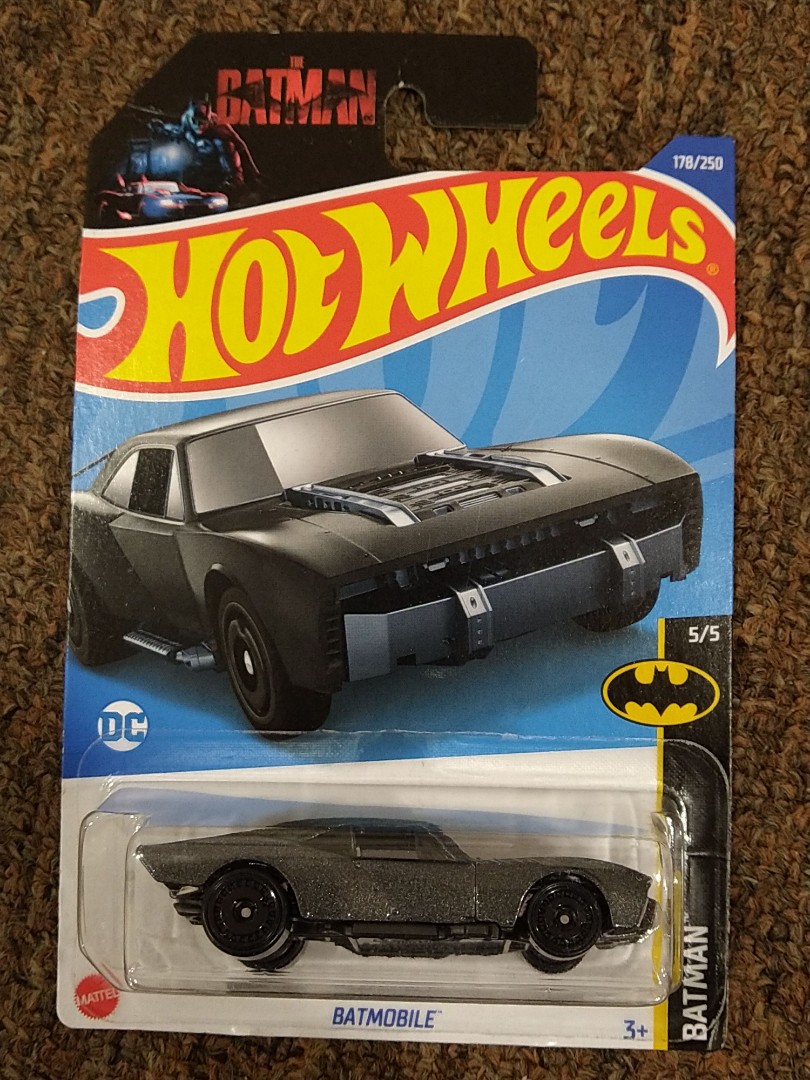 The Batman Batmobile 178/250 Batman 5/5 Hot Wheels