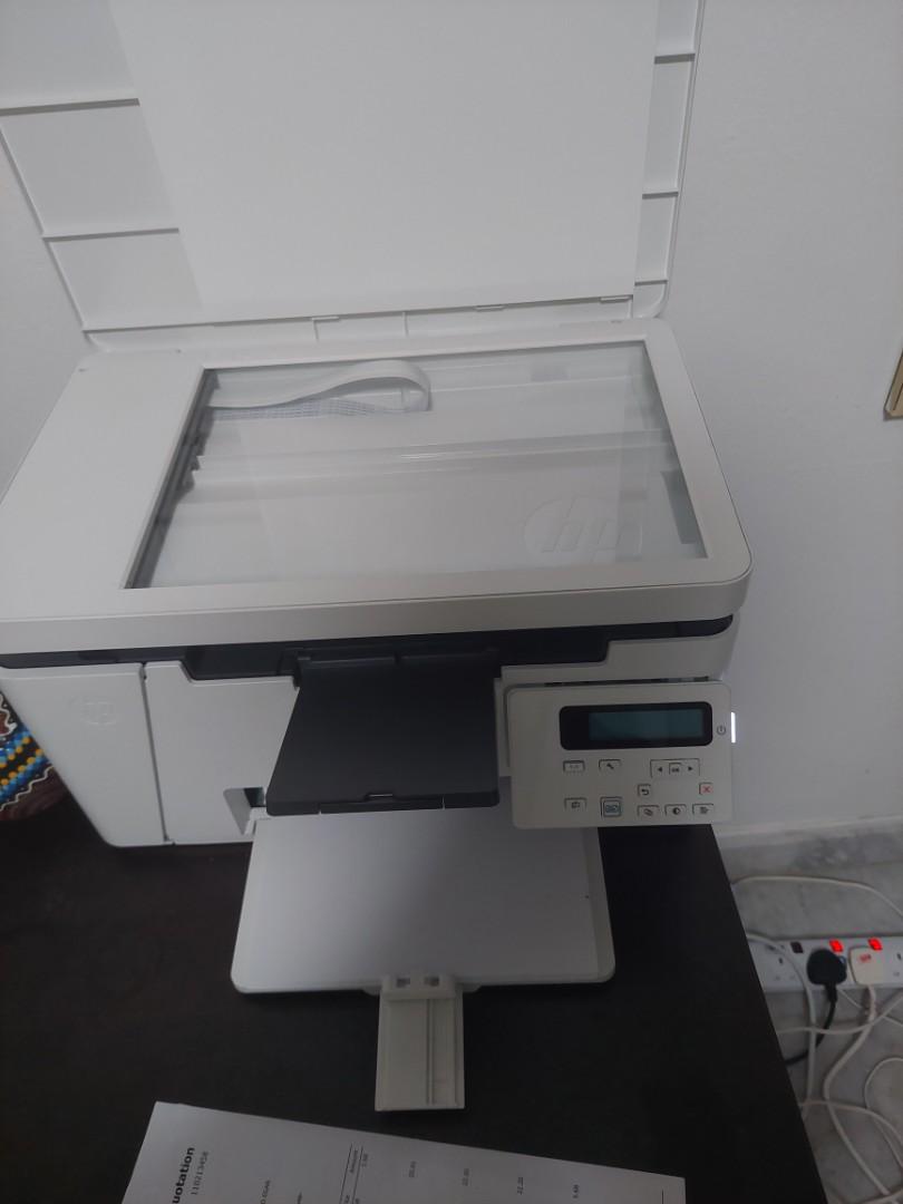 HP Black and white printer scanner, Computers & Tech, Printers