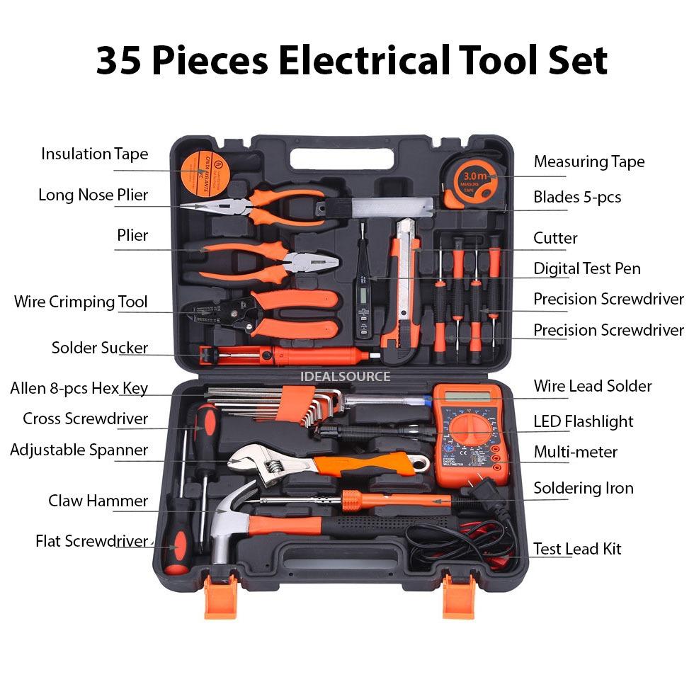 Home electrical tool kit outlet