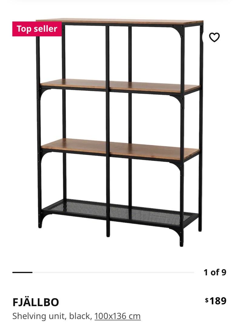 Ikea shelving FJALLO, Furniture & Home Living, Furniture, Shelves