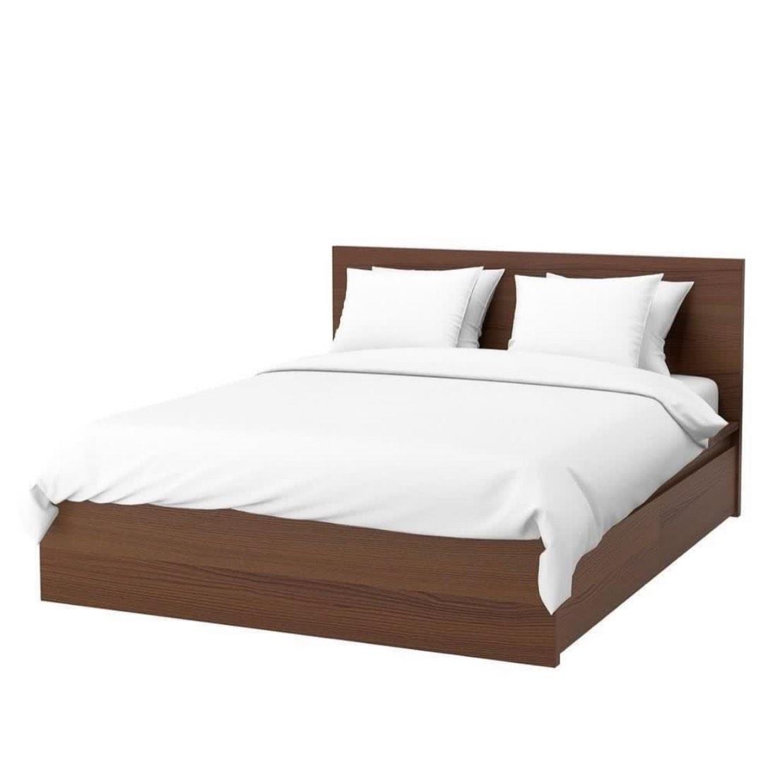 IKEA Malm storage bed + optional mattress Queen size, Furniture