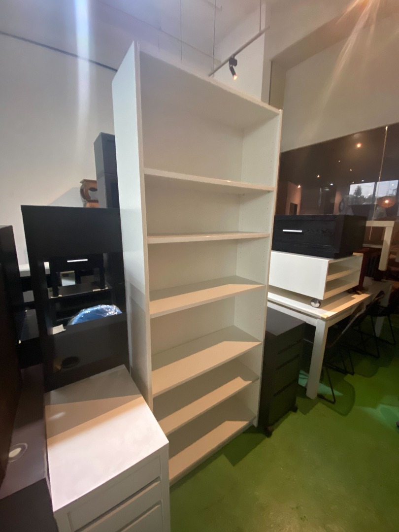 Ikea White Billy Bookshelf, Furniture & Home Living, Furniture, Shelves