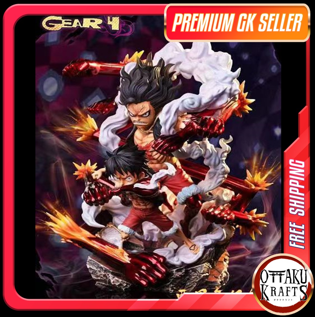 Instock Free Shipping Luffy Gear 4 Snakeman Xs Studio Yang Studio 2nd Anniversary One Piece Gk Figurine Gk Figure Gk Statue Anime Resin Collectible Anime