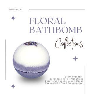 [Instock] Handmade Bathbomb SG 10 scent available fizzy, bubble bath bomb