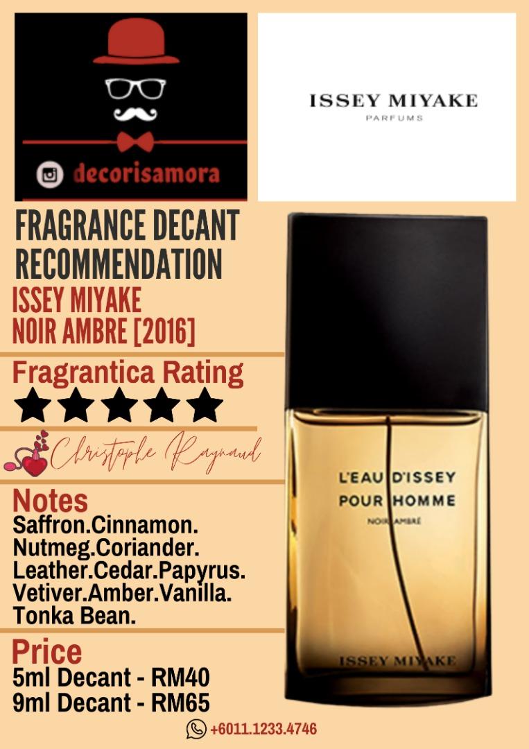 Issey miyake amber noir store