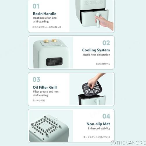 Jual BRUNO Air Fryer Large Capacity Oil-Free Multi-function Automatic -  Jakarta Barat - Cocoemily