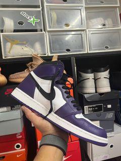Jordan 1 Court Purple