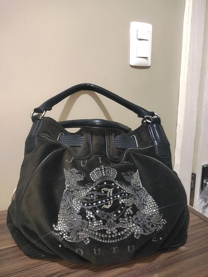 Juicy Couture black bag, Luxury, Bags & Wallets on Carousell
