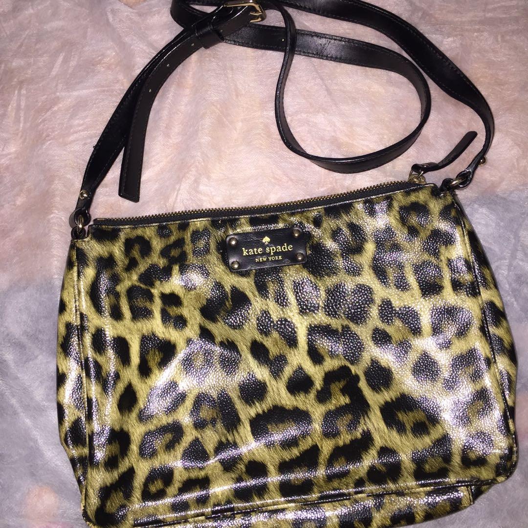 Kate Spade Cheetah Shoulder Bag, Women's Fashion, Bags & Wallets, Shoulder  Bags on Carousell