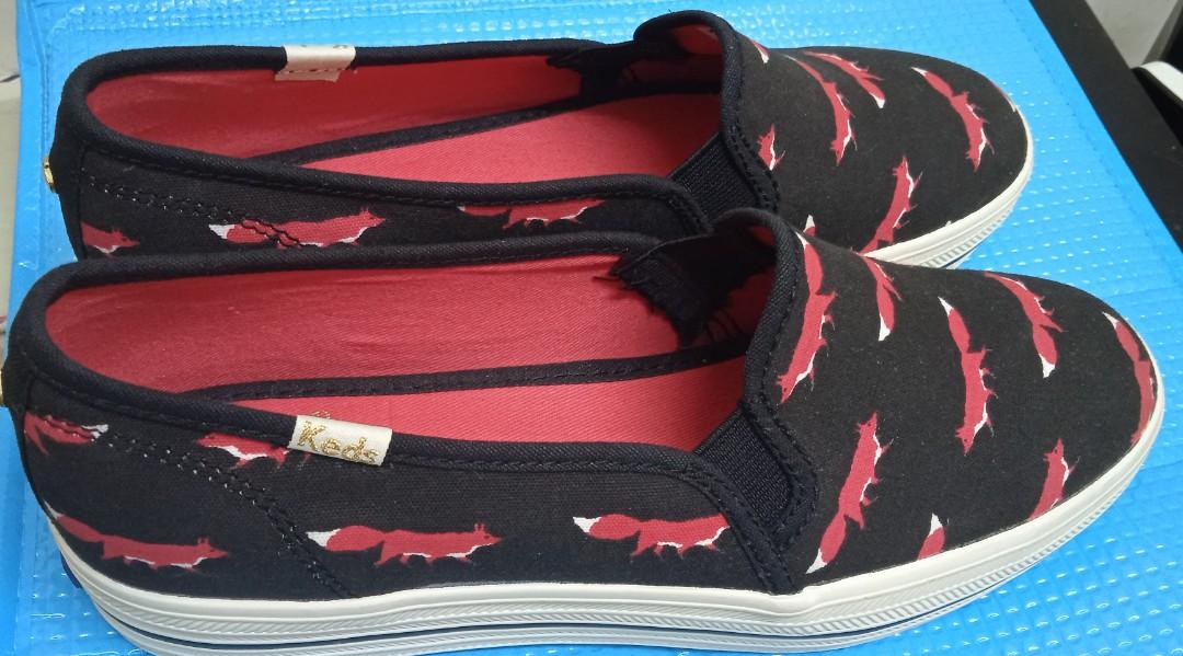 Red kate spade keds online