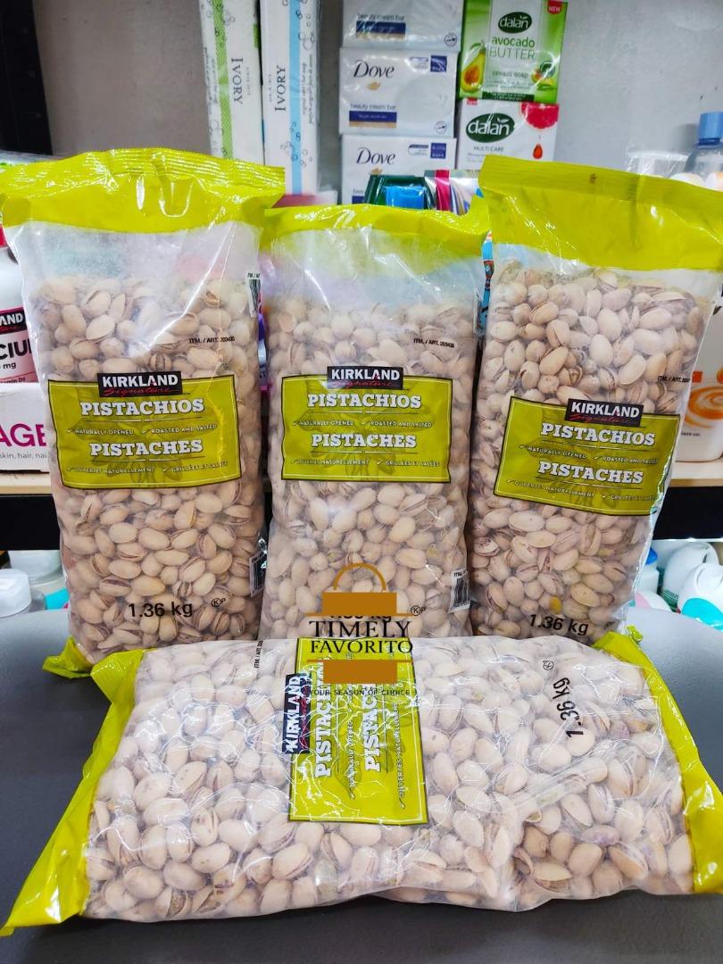 Kirkland Signature Pistachios, 1.36kg, Food & Drinks, Packaged
