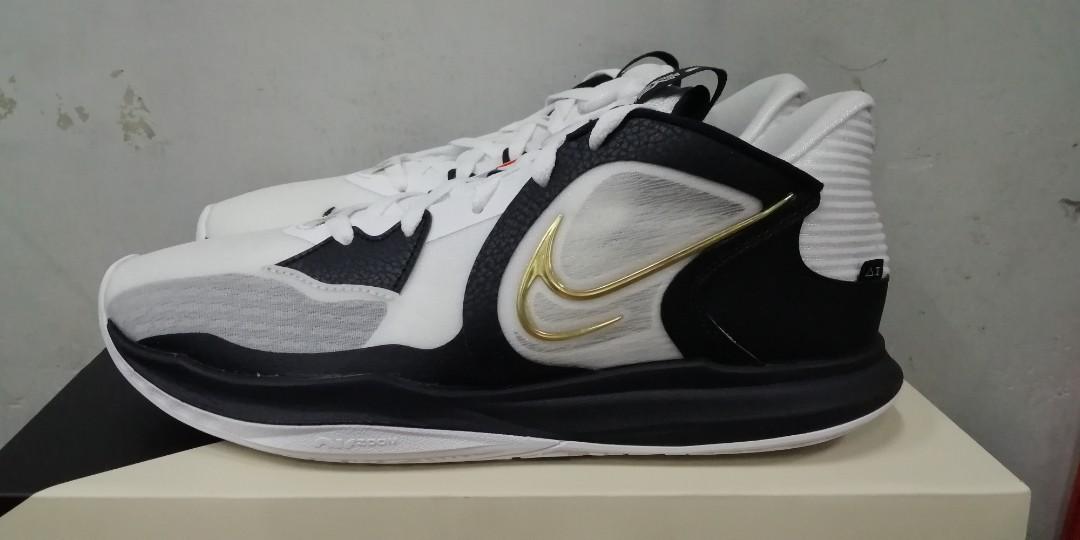 Kyrie low id white and gold sales