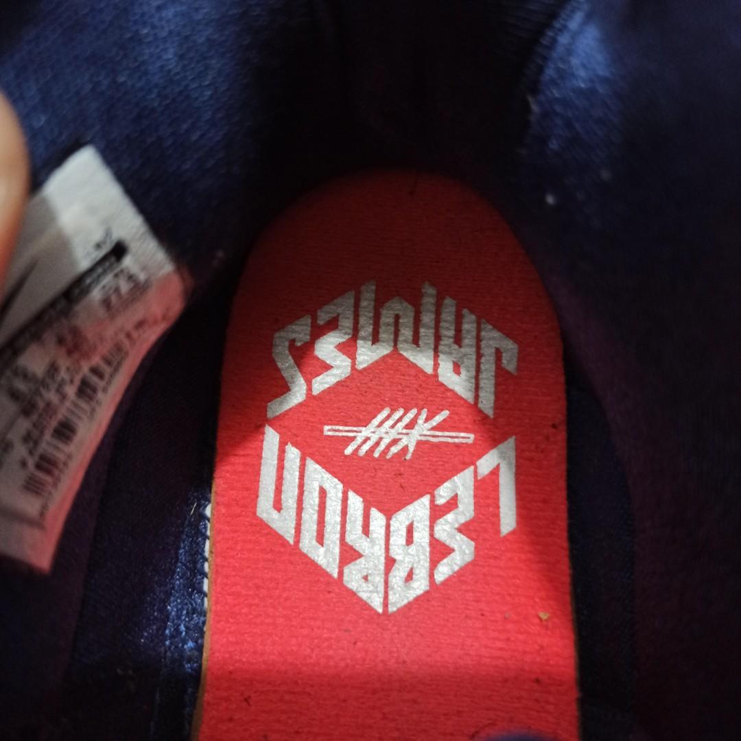 Nike lebron james 13 olympics navy blue fesyen pria sepatu sneakers
