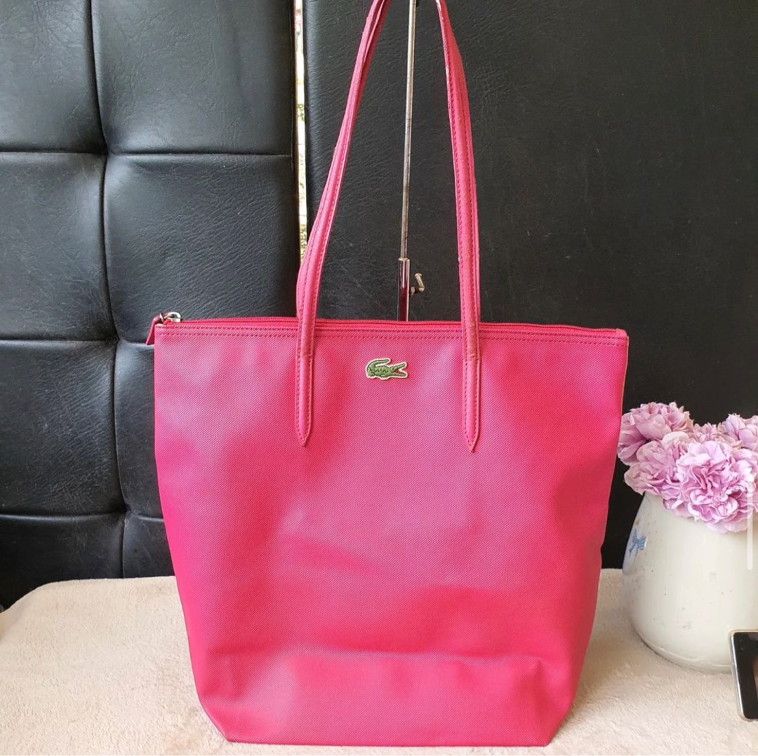 Lacoste tote bag, Women's Fashion, Bags & Wallets, Tote Bags on Carousell