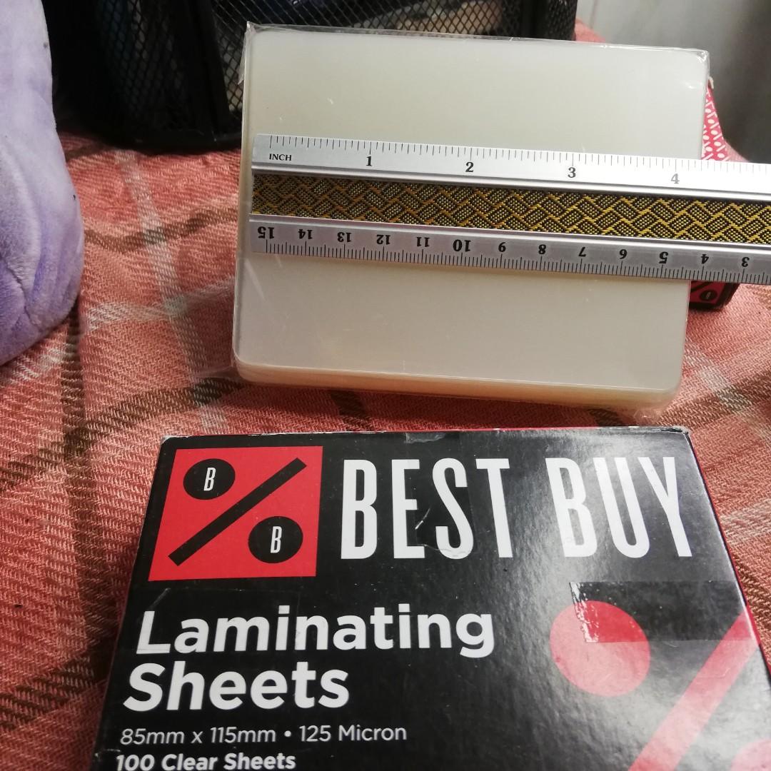 LAMINATION FILM, Hobbies & Toys, Stationary & Craft, Stationery