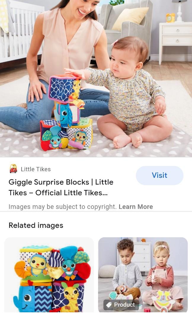Little tikes discount giggle surprise blocks