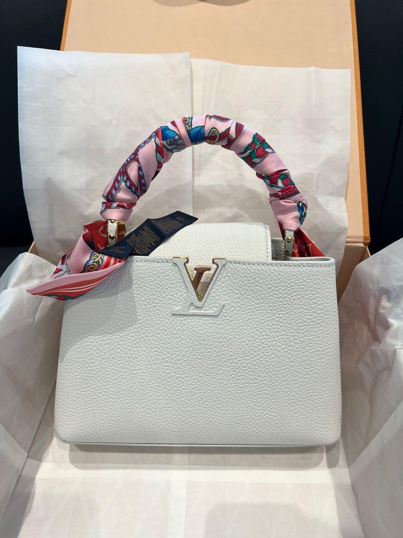 Louis Vuitton Artsy Azur 100 Authentic Comes With Silk Scarf to Wrap Handle   eBay