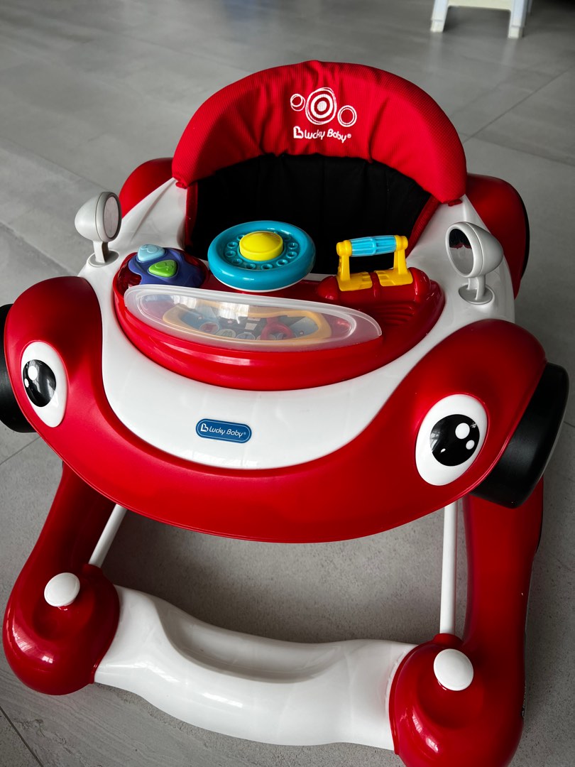 Lucky baby walker car design, Babies & Kids, Infant Playtime on Carousell