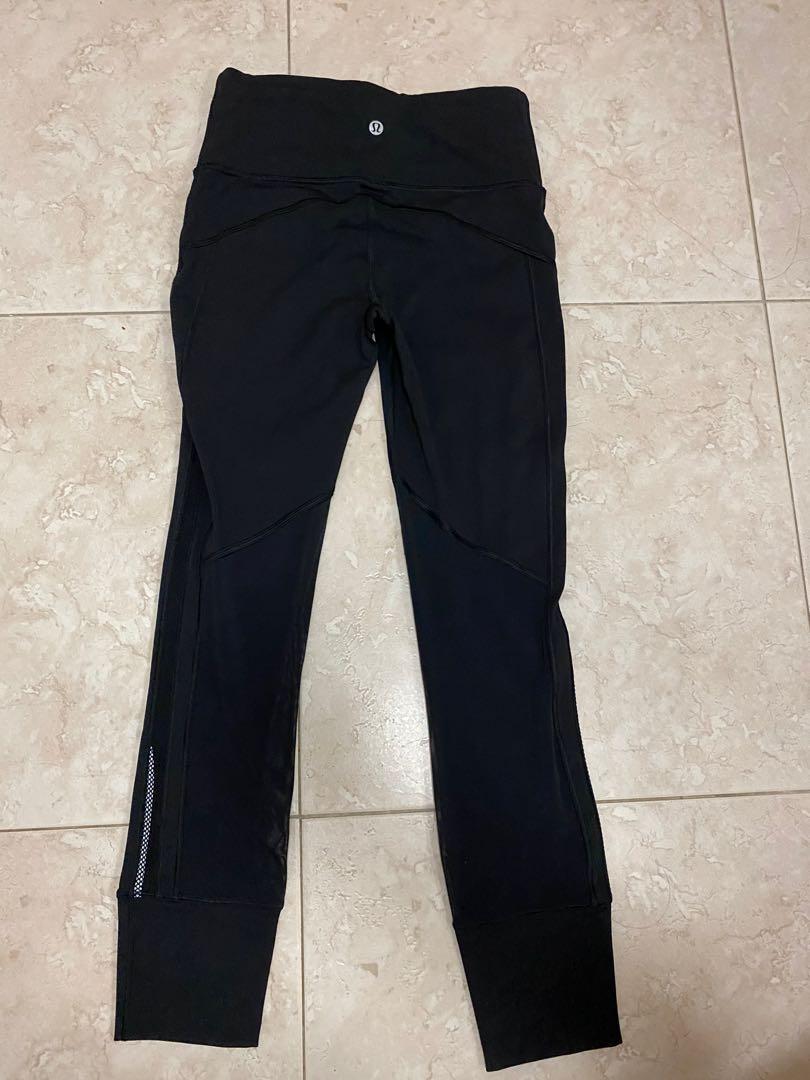 Lululemon black leggings, Women's Fashion, Activewear on Carousell