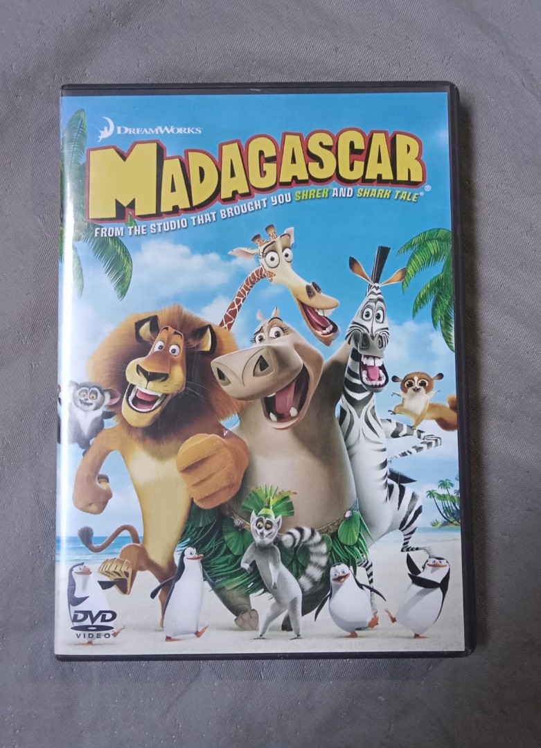 MADAGASCAR DVD, Hobbies & Toys, Music & Media, CDs & DVDs on Carousell