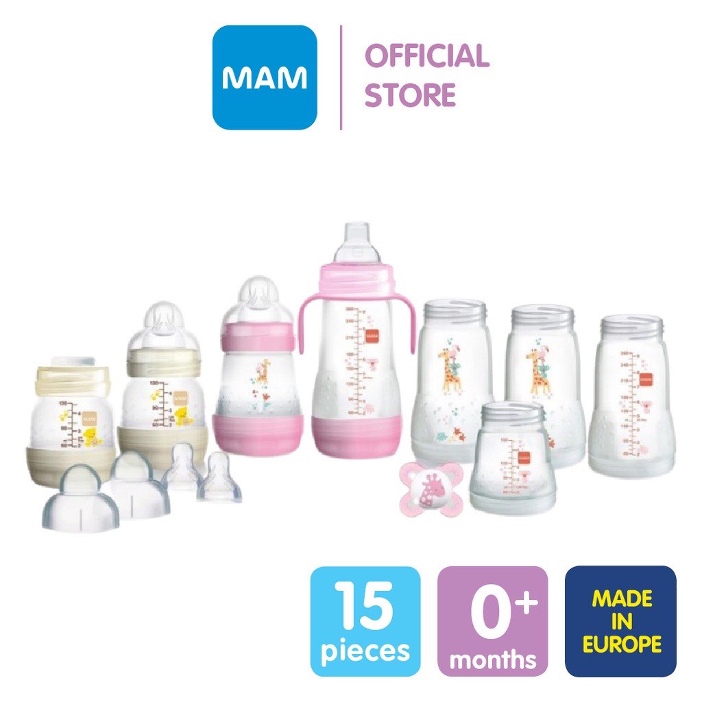 MAM easy start anticolic starter set (15 pcs), Babies & Kids, Nursing